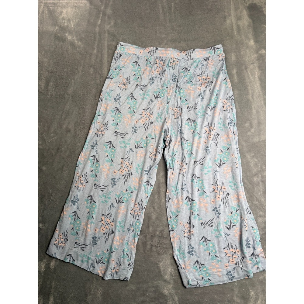 Honeydew Intimates Pajama Pants Womens Small Multicolor Floral Capri Sleepwear